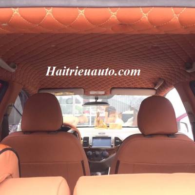 Bọc trần da 5D cho xe hơi 