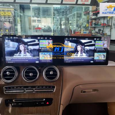 Màn hình android Omas A11 xe mercedes GLC 