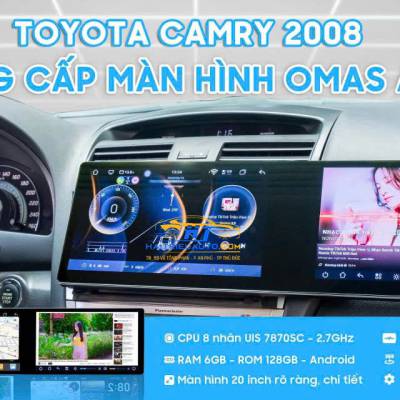 Màn hình android dài Omas A11 xe Camry 2010
