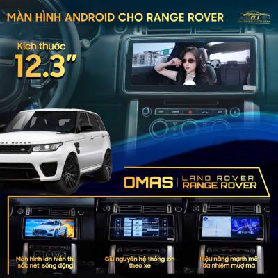 Màn hình android xe Range Rover Vogue