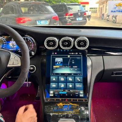 Nâng cấp màn hình Mercedes C 2015 lên 2024