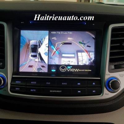 Camera 360 độ cho xe Hyundai Tucson