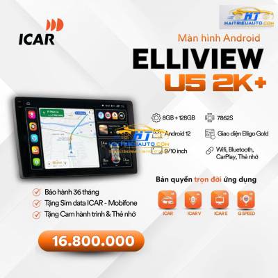 M&agrave;n h&igrave;nh Android Elliview U5 2K+