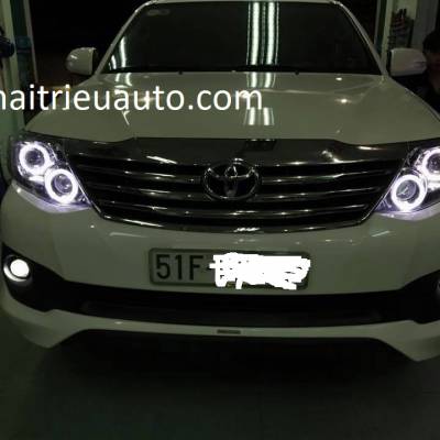 độ đèn xenon cho xe fortuner