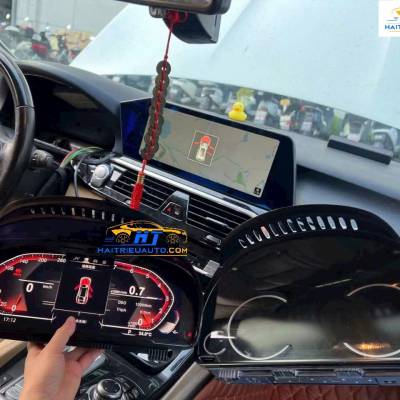 Đồng hồ điện tử xe BMW 720