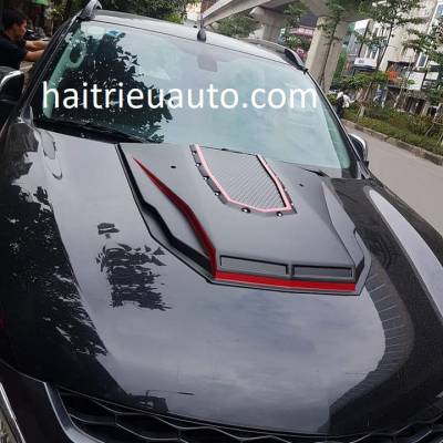 ốp trang trí nắp capo cho xe mazda BT50