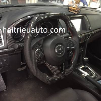 vô lăng carbon cho xe mazda CX5